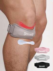 GOUNOD Rodillera ajustable para correr, deportes, baloncesto, tenis, para hombres y mujeres