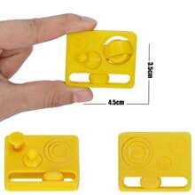 1 pieza Juguete antiestrés de estilo deslizante con impresión 3D, juguete de descompresión con empuje infinito, juguete girador de manos, cubo de rompecabezas, almohadilla multifuncional antiestrés