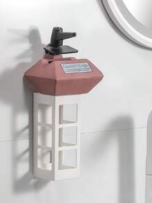 Estantería de almacenamiento multifuncional mejorada para el baño, soporte para rizador, estantería de almacenamiento adhesiva montada en la pared, organizador para baño, cocina, sala de estar, dormitorio, esencial para el hogar - Multicolor - Ver 7