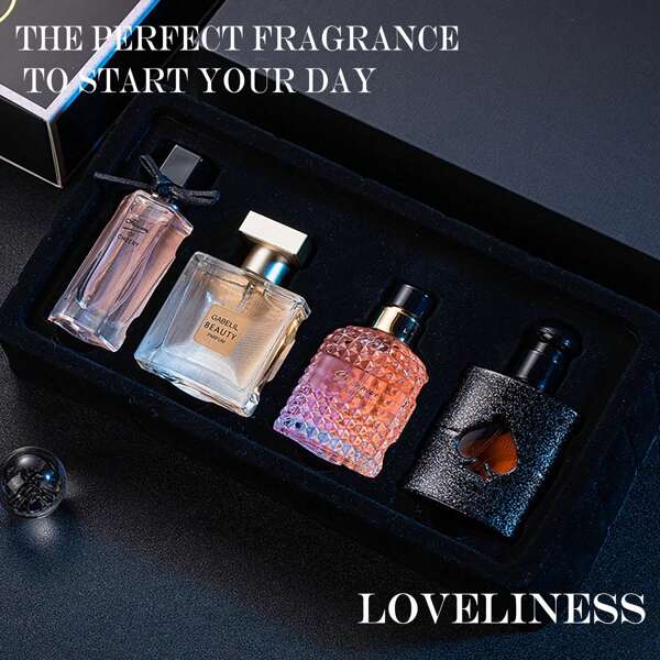 Four Pcs Perfume Filled Long Lasting Fragrance Case Is Convenient For Women To Carryel Lo Mejor En Perfume Que Olor Más Bueno Y Duradero Lp Recomiendo Al 100
