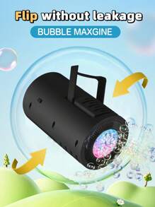 Kids Handheld Automatic Bubble Machine, Fun Bubble Blower Toy For Boys And Girls Birthday Party, No Battery Included, No Bubble Liquid Included