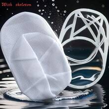 Washing Machine Hat Cleaning Cage, Baseball Cap Cleaning Cage With Net Bag, Suitable For Washing Various Hats