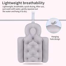 Adult Bath Pillow For Bathtub, Full Body Mat Quick Dry Ergonomic Headrest Cushion - Pink Long - View 7