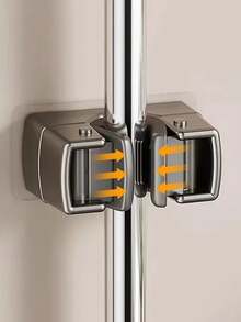 1/3 szt. Uchwyt na mop i miotłę montowany na ścianie, współczesny styl plastikowy zacisk organizatora, mocne rozwiązanie do przechowywania bez wiercenia do łazienki i kuchni, haki użytkowe