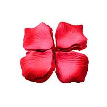 Artificial Wedding Rose Petals - Non-Woven Fabric Decorative Petals For Events, 1000-Piece Arranged Set With 5x5cm (2x2in) Bloom Size | Reusable Wedding Decor