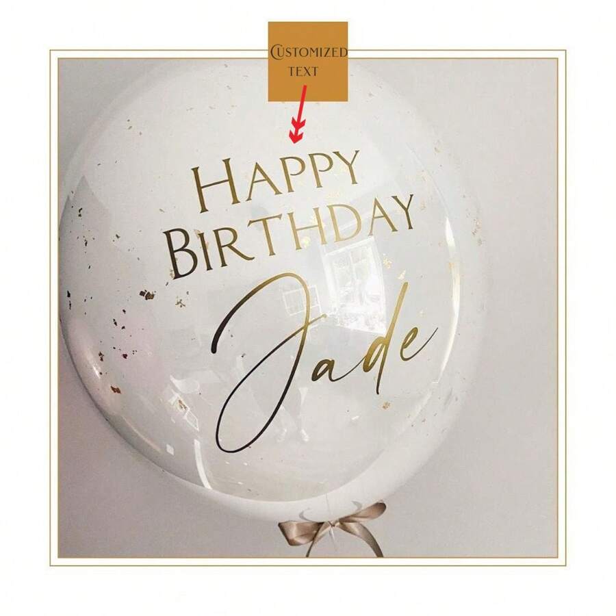 Vinyl Sticky Labels, Custom & Personalised, Labels For Balloons Boxes Signs, Birthdays Christmas Celebrations Parties Weddings Etc[ Balloons Not Included ], Multi-Functional, Durable, Ornamental, Reusable, Exquisite, Stylish, High-Quality, Colorful, Modern, Custom, Personalized, Unique, Ideal Gifts For Him For Valentine's Day, For Mother's Day, For Birthdays, For Father's Day, For Graduation, For Weddings, For Housewarming