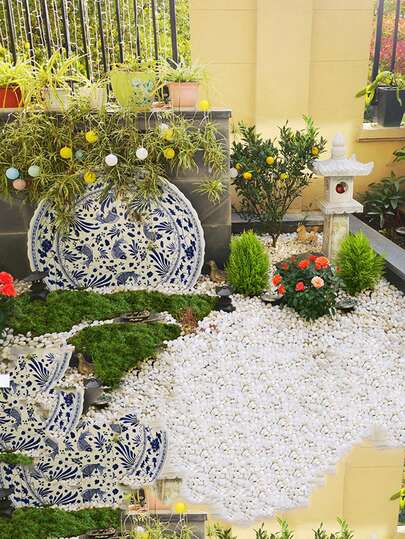 人造绿色植物 - 逼真的绿化 - 非常适合微型景观美化、窗户装饰和设计布局，人造绿色植物适用于微型景观装饰、盆栽花园、户外和花园装饰