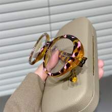 2025 Latest Super Cute Pink Leopard Print Plain Mirror Retro Reading Glasses Thick Square Big Frame  Lens Anti Glare Digital Eyestrain For Women, Oprah Style Large  Readers Small Face Square Cat Eye  Reduce Eye Fatigue On Computers, TVs, Phones, And Games, Suitable For Reading/Computer Reading Lense Screen Protector Plain Glasses   Clear Lens Glasses,Blue Light Glasses For Woman Men Safety Glasses Blue Light Blocking Glasses  Protection Computer Gaming Glasses   Women Cute Light Weight Red Frame Oversized Non Prescription Small Face Square Cat Eye  Reduce Eye Fatigue On Computers, TVs, Phones, And Games, Suitable For Computer Lense Screen Protector Plain Glasses   Clear Lens Glasses Blue Light   Glasses Blue Light Glasses Light Glasses For For Women Men  Light Glasses For    Glasses For Women  99 Blue Light  Glasses For Woman  Blue Light  Glasses Women/Men, Fashion Round  Frame UV Ray Filter Computer Gaming Glasses Computer Glasses - Anti Eyestrain & UV Glare Protection Anti Glare - 豹紋 - 查看 3