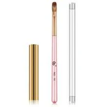 3/1-Piece Acrylic Nail Brush Set - Sizes 8/10/14, Professional Nail Art Tool For Acrylic Application, Powder, Extension & 3D Carving - Pink