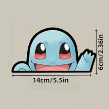 pokemon Pokemon Pikachu Stickers - 6 Fun Designs For Cars Motorcycles Backpacks And Car Window Decals Perfect For Fans Vehicle Decoration And Adding A Playful Touch To Your Style