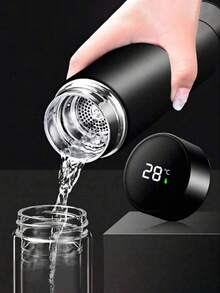 1 Cốc du lịch đựng cà phê nóng, Bình chân không sáng tạo bằng thép không gỉ, Bình nước giữ nhiệt đựng đồ uống nóng và lạnh - Cốc du lịch nóng - Hoàn hảo cho đồ uống mùa hè và mùa đông, Bình giữ nhiệt, Bình đựng nước dùng cho ngày tựu trường, Có thể dùng làm quà tặng, Quà tặng Ngày của Mẹ, v.v. - Nhiều màu - Xem 3
