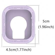 Carcasa de silicona a prueba de golpes y agua compatible con Xiao Mi Redmi Watch 5, cubierta protectora a prueba de arañazos y duradera, accesorio ligero y flexible para smartwatch, y otros accesorios para hombres y mujeres