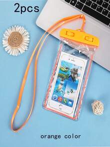 5/4/3/2/1pcs Universal Waterproof Phone Pouch, Waterproof Phone Dry Bag With Touchscreen Seal, Suitable For Swimming, Compatible With 15/14/13 Pro Max Plus And Above Models, Suitable For Swimming, Diving, Rafting And Other Water Sports, Essential For Indoor Swimming In Autumn/Winter, Travel Essential, Holiday Essential Sports Bag, Suitable For Sports, Fitness, Exercise, Travel, Vacation, Unisex, Swimming Bag, Waterproof Bag, Beach Bag - Multicolor - View 27