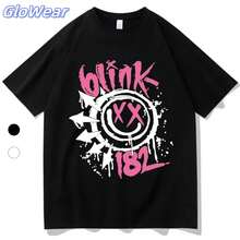 GloWear Hip-Hop Anime Rapper Starry Night Print Short Sleeve T-Shirt 1 Pcs 220g Heavy Cotton T Shirt - Black - View 1