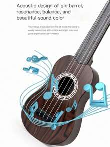 Ukulele in grado di suonare come una chitarra, giocattolo musicale per l'educazione precoce dei bambini, regalo per compleanni e festività