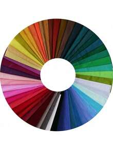 50pcs 12 X 12 Inch Multicolor Cotton Fabric Bundle Squares For Quilting Sewing, Precut Fabric Squares For Craft Patchwork - Solid 12" X 12" - View 10