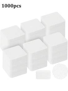 1000 piezas/400 piezas/200 piezas Toallitas limpiadoras de esmalte de uñas de gel, limpiador de manicura, toallitas sin pelusa, almohadillas de papel, herramientas de maquillaje al por mayor, suministros para uñas, herramientas para uñas, herramientas de arte de uñas, de vuelta a la escuela, uñas, herramientas para uñas postizas