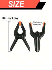3Inches Large Heavy Duty Clamps, Woodworking Tools, Handheld Clips For Home Use, Spring Clamp, Powerful Clip For Fixing, Tools For Men