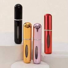 4pcs 5ml Portable Refillable Perfume Atomizer Spray Bottle Fragrance Pump With Travel Case