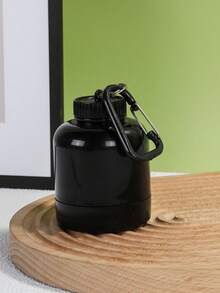 200ML Portable Mini Protein Powder Bottle With Keychain Health Funnel Medicine Box Container Small Cup Outdoor Sport Storage - Multicolor - View 6