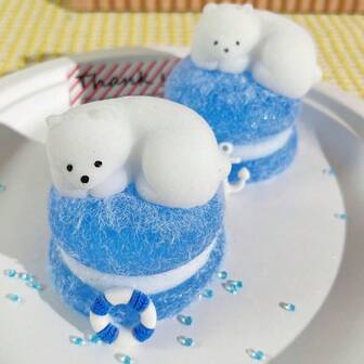 Taba Squish 动物挤压玩具，可爱卡哇伊粘性感官坐立不安玩具，坐立不安玩具 Taba Squishies 成人新奇事物，Taba-Licious 兔子柔软动物挤压玩具减压坐立不安玩具成人硅胶挤压玩具，减压玩具，礼盒填充物，篮子填充物派对礼物生日礼物