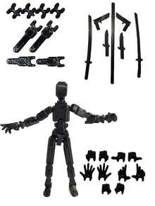 Dummy 13 Articulated Doll Assembly Kit - 黑色 - 查看 2