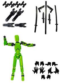 Dummy 13 Articulated Doll Assembly Kit - 綠色霓虹燈 - 查看 2