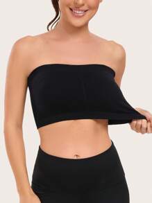 Sujetador sin tirantes para mujer antiarrugas y antideslizante, sujetador sin tirantes sin costuras (incluye tirantes para el hombro de regalo)