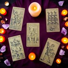 Baraja de Tarot Naibi Di Giovanni Vacchetta, estilo Marsella - Edición en francés