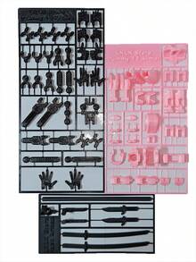 Dummy 13 Articulated Doll Assembly Kit - 粉色 - 查看 3
