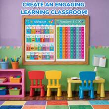 Zestaw 4-12 szt./zestaw dużych plakatów edukacyjnych w języku angielskim, tablica ścienna do nauki dla dzieci, wczesna edukacja, alfabet angielski, cyfry, zabawki Montessori, plakat A3, zabawki dla dzieci, alfabet, plakaty edukacyjne, dziecko, potrzeby dziecka, dekoracja pokoju