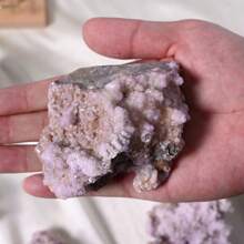 1 Stück unregelmäßiges violettes Mineralien Exemplar - geeignet für Haus Dekoration, Aquarium Dekoration - die bevorzugte Sammlung für Mineralien Liebhaber - das perfekte Geschenk für Feiertage