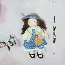 10 Inch/26cm Handmade Soft Body Changeable Doll - Exquisite Craftsmanship, DIY, Perfect Gift For Christmas, New Year, Thanksgiving And Other Holidays - Multicolor - View 3