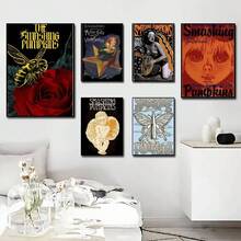 1/6pcs "Smashing Pumpkins" Poster Poster Art Print Bar Living Room Furniture Decoration High Quality Living Room, Bedroom, Dormitory, Kitchen Wall Art, Wall Aesthetic Decoration Frameless ,Wall Art With Frame - Multicolor - View 20