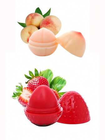 YZAK 1 pieza Bálsamo labial de fresa, voluminizador, de larga duración, hidratante, nutritivo cuidado de labios, reparador de delineador de labios para mujeres