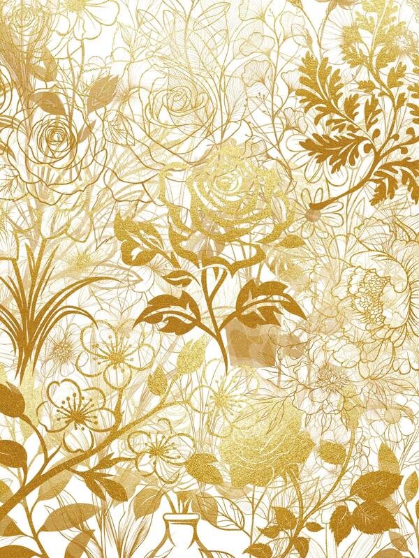 50 Stücke goldene Pflanzendekoration Aufkleber für Kühlschränke, Fenster, Gepäck, transparente Schutzschalen, Schlafzimmertüren, Kleiderschränke, Thanksgiving, Feiertage, Lerngeschenke, Auszeichnungen