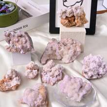 1 Stück unregelmäßiges violettes Mineralien Exemplar - geeignet für Haus Dekoration, Aquarium Dekoration - die bevorzugte Sammlung für Mineralien Liebhaber - das perfekte Geschenk für Feiertage