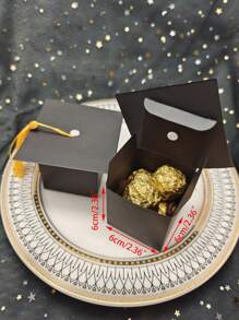 24sets Graduation Cap Gift Box Graduation Party Favors Graduation Box With Tassel Treat Box Graduation Centerpieces For Tables Graduation Decorations Grad Party Favo,Birthday Gift Decorative Box,Bachelorette Party Decoration Box,
