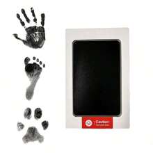 Pet Paw Print Kit With 1 Ink Pad And 2 Stamp Cards, Halloween, Thanksgiving And Christmas Gifts, Memorable Keepsake To Record Growth