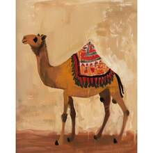 1 件摩洛哥马拉喀什门地中海建筑优雅花瓶植物波西米亚风海报帆布画墙画家居装饰可选框架 - 彩色 - 查看 15