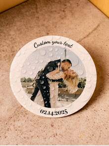 1-100pcs Personalized Photo Stickers, Customized Waterproof PVC Labels For Wedding, Birthday Party, Anniversary And Celebration, Custom Image Favor Labels - White - View 11
