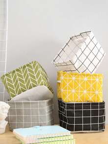 Small Storage Basket, Casual Home Decor Item - Multicolor - View 3