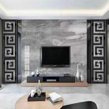 10/20pcs Self-Adhesive Mirror Wall Stickers, Size 10x10cm, 3D Geometric Acrylic Mirror Stickers, DIY Removable Mirror Decals, Shatter-Proof, Perfect For Home Decoration In Living Room, Bedroom, Kitchen, Cabinet Edges, Windows, Wall Skirting, Ceiling, And Cornice