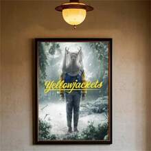 1 buc opțional cadru postere perete artă pop film Yellowjackets poster HD artă perete impermeabil acasă living room dormitor bar decorare estetică