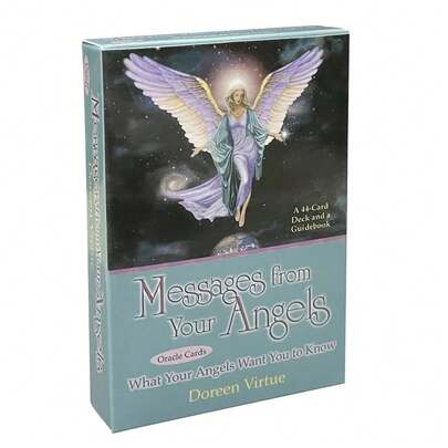 Messages From Your Angels Oracle, English Version, Suitable For Parties And Gatherings