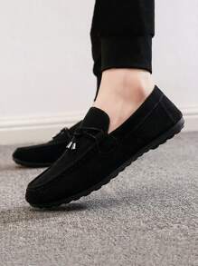Men's Loafers, New Summer Non-Slip Wear-Resistant Flat Comfortable Slip-On Shoes, Outdoor Casual Driving Moccasins, Big Size Breathable Canvas Shoes, Fashion Lightweight Luxury Deodorizing Casual Sneakers, Colorblock Espadrille Loafers, All Season