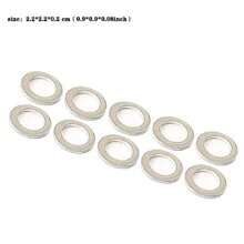 10pcs Engine Oil Drain Plug Crush Washer Gaskets 94109-14000 For Acura /