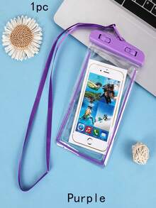 5/4/3/2/1pcs Universal Waterproof Phone Pouch, Waterproof Phone Dry Bag With Touchscreen Seal, Suitable For Swimming, Compatible With 15/14/13 Pro Max Plus And Above Models, Suitable For Swimming, Diving, Rafting And Other Water Sports, Essential For Indoor Swimming In Autumn/Winter, Travel Essential, Holiday Essential Sports Bag, Suitable For Sports, Fitness, Exercise, Travel, Vacation, Unisex, Swimming Bag, Waterproof Bag, Beach Bag - Multicolor - View 25