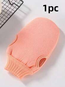 2 Pieces Of Exfoliating Body Scrub Gloves, Dead Skin Removal Gloves, Double-Sided Body Cleansing Tools For SPA Foam Massage, Exfoliating Towel, Reusable Gloves, Suitable For Spa, Massage And Body Scrub, Body Scrub, Remove Dead Skin And Facial Massager, Green, Pink And Blue, Bag, Organizer, Storage.