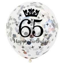 5pcs 12inch Gold Silver Rose Gold Number Crown Confetti Birthday Latex Balloons Number 16 18 21 30 35 45 50 55 60 65 70 75 80 Balloons Happy Birthday Crown Confetti Latex Balloon Anniversary Birthday Party Decorations